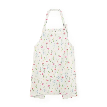 日比谷花壇ツイルチューリップ柄エプロン