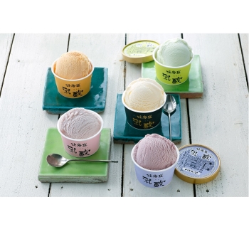 【じぶんぎふと】江戸屋　北海道アイスクリーム12個セット