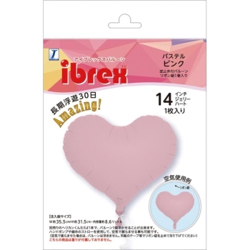 TakaraTec Ibrex14インチジェリーハート　パステルピンク
