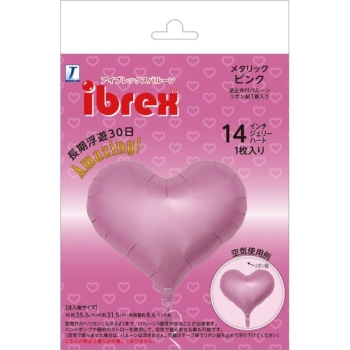 TakaraTec Ibrex14インチジェリーハート　メタリックピンク