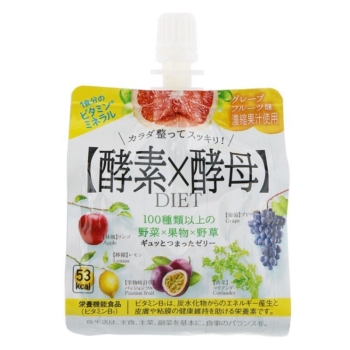 イースト×エンザイムダイエットゼリー　グレープフルーツ味