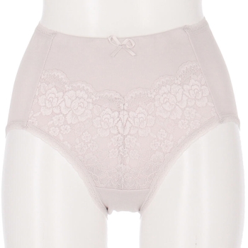 綿１００％レースショーツ＜はきこみ丈ふかめ＞