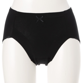 ツキヒ　昼用　折り返しサニタリーショーツ＜はきこみ丈ふかめ＞