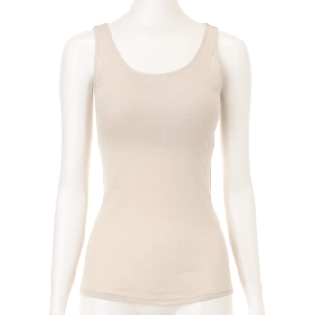 ボディクーラー　涼しい綿　パッド入りタンクトップ／セブンプレミアムライフスタイル