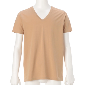 ボディヒーター　快適暖か綿　半袖Ｖ首シャツ／セブンプレミアムライフスタイル