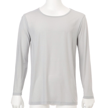 ボディクーラー　冷感クール　長袖丸首シャツ