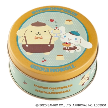 ポムポムプリン＆シナモロール　ミニゴーフル