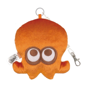 Ｓｐｌａｔｏｏｎ３ダイカットパスケース　タコ（オレンジ）