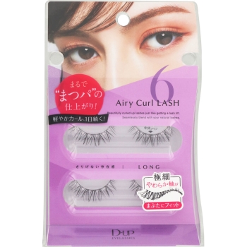 Ｄ－ＵＰ　エアリーカールラッシュ０６　ロング　２ペア