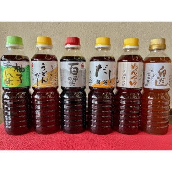 【高知・香川お取り寄せ】広瀬醤油　５００ｍｌ６本セット６種
