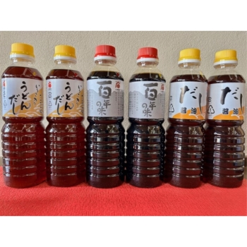 【高知・香川お取り寄せ】広瀬醤油　５００ｍｌ６本セット（３種×２本）