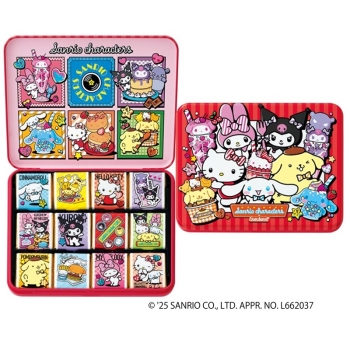 サンリオキャラクターズ×ゴンチャロフ　サンリオキャラクターズ コレクター缶