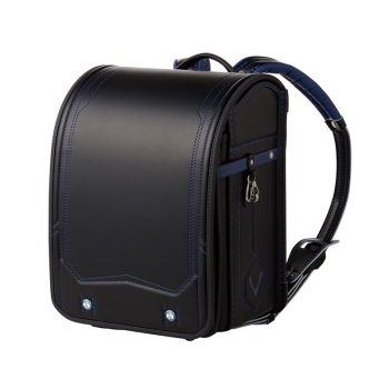 楽ッション×ハネッセルサイバー　ブラック／ブルー