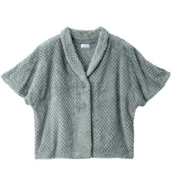 ジャガードフリース肩当て