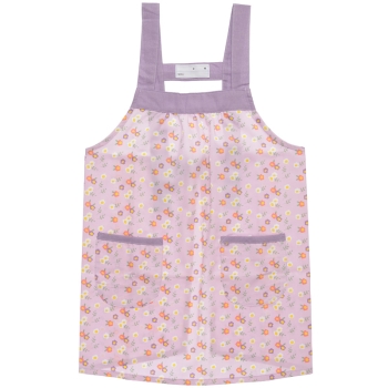 【在庫限り】女児　プリントエプロン