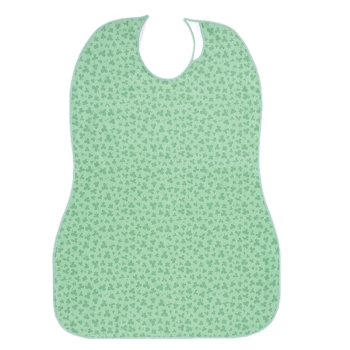 大きなお食事エプロン　グリーン