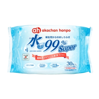 水９９％　ＳＰ　おしりふき携帯用　３０枚×２個