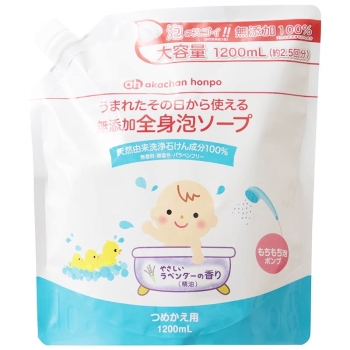 無添加全身泡ソープ　詰替　１．２Ｌ