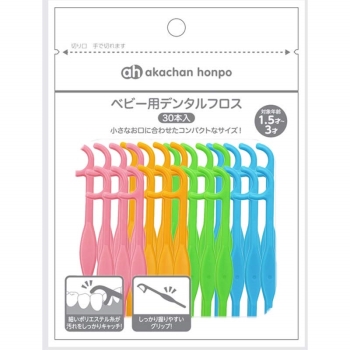 ベビー用デンタルフロス　３０本入
