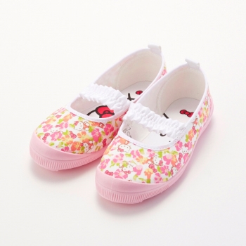 トドラーキッズ　ハローキティバレエシューズ