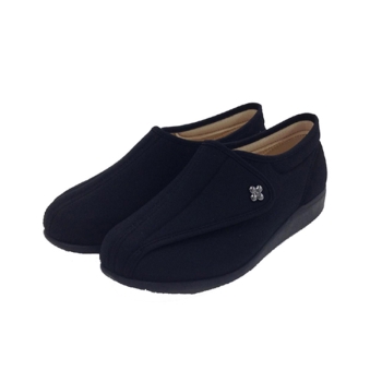 快歩主義婦人ストレッチ素材軽量脱ぎ履きらくらくシューズ３Ｅ（Ｌ０１１）（外出用）