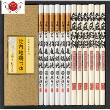 無限堂　稲庭饂飩・比内地鶏つゆ