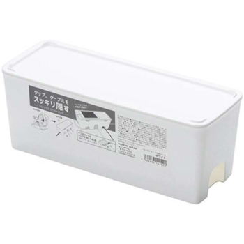 山田化学　タップ収納ケース　ホワイト