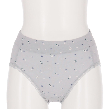 折り返しプリント雪だるま柄ショーツ＜はきこみ丈ふつう＞