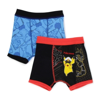 トドラー男児　ポケットモンスター　ボクサーブリーフ２枚組