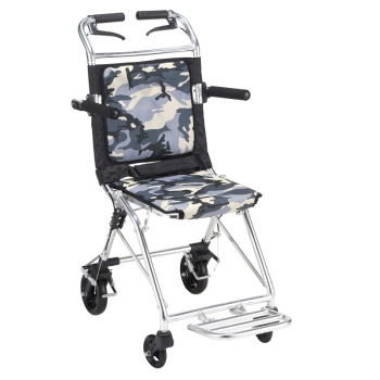 コンパクト介助車　楽ティ　迷彩グレー