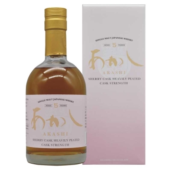 あかし　シェリーカスク　ヘビリーピーテッド５年