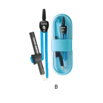 ソニック　　スーパーコンパス　いろは　鉛筆用　ブルー