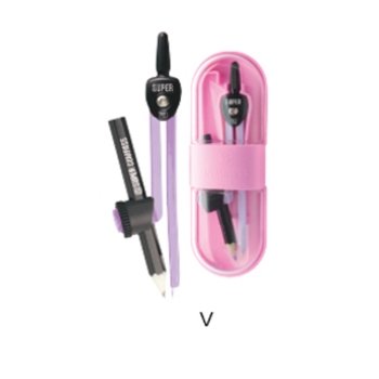 ソニック　　スーパーコンパス　いろは　鉛筆用　バイオレット