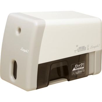 ソニック　削り　リビガク　イージーピージー　電動鉛筆削り　アイボリ