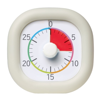 ソニック　トキ・サポ　時っ感タイマー　３０分計　１０ｃｍ　色で実感の経過を実感　アイボリー