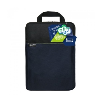 ソニック　クッション付スクールＰＣケース　Ｍサイズ　ネイビー