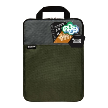 ソニック　クッション付スクールＰＣケース　Ｍサイズ　グリーン