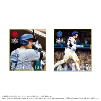 MLBワールドツアー東京シリーズ2025 大谷翔平　色紙セット A