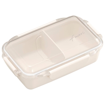 一段弁当箱　ディッシュアップ　ベージュＰＣＤ５００