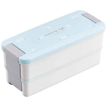 二段弁当箱　シマエナガ　ＰＣＷ６５０Ｄ