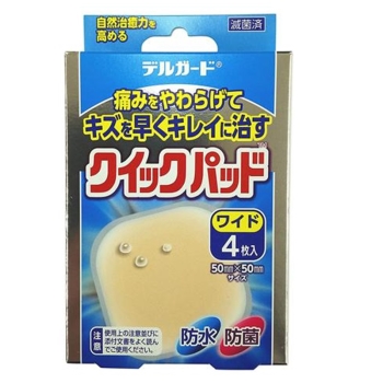 デルガード　クイックパッド　ワイド　４枚