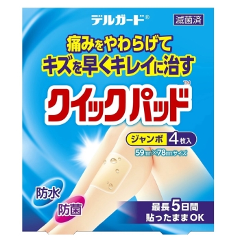 デルガード　クイックパッド　ジャンボ　４枚