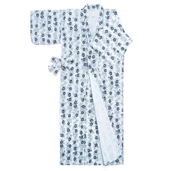 プラスハート　婦人　オオサキガーゼねまき　紺