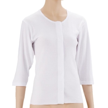 プラスハート　婦人　ワンタッチ肌着　７分袖