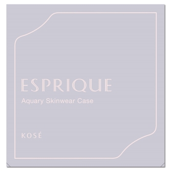 コーセー　エスプリーク　アクアリースキンウェアヨウケース