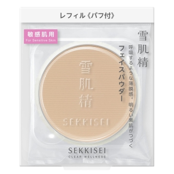 コーセー　雪肌精　クリアウェルネス　エアリースキンヴェール　フェイスパウダー（レフィル）