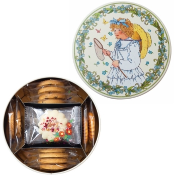 カリン・ブルーメ　アートコレクション（リンダ　蝶と少女）