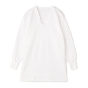 グンゼ　快適工房　紳士　綿１００％　コットンバルキー　長袖Ｕ首シャツ