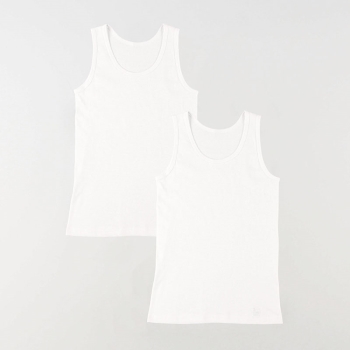 セブンプレミアムライフスタイル　キッズ　２枚組タンクトップ