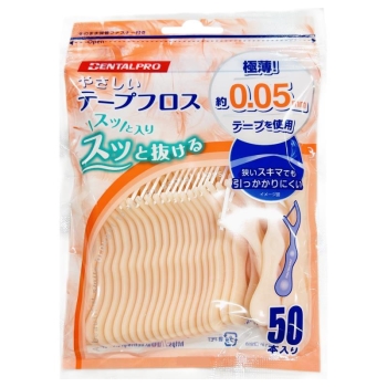 ＤＰやさしいテープフロス　５０本入
